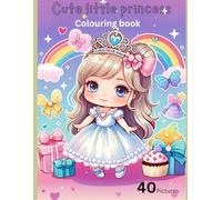 Cute Little Princess : colouring book for kids aged 2-6
