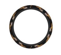 Cute Little Tiger, coprivolante con stampa di tigre da 38,1 cm, universale, antiscivolo, assorbe il sudore,