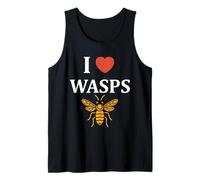 Cute Little wasp Funny Minimalist Simple i love wasps Canotta
