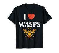 Cute Little wasp Funny Minimalist Simple i love wasps Maglietta