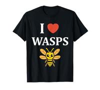 Cute Little wasp Funny Minimalist Simple i love wasps Maglietta