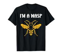 Cute Little wasp Funny Minimalist Simple i'm a wasp Maglietta