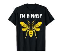 Cute Little wasp Funny Minimalist Simple i'm a wasp Maglietta