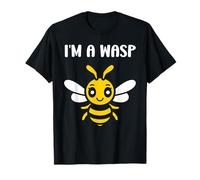 Cute Little wasp Funny Minimalist Simple i'm a wasp Maglietta