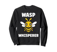 Cute Little wasp Funny Minimalist Simple Whisperer wasp Felpa