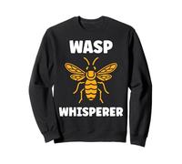 Cute Little wasp Funny Minimalist Simple Whisperer wasp Felpa