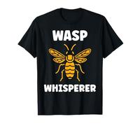 Cute Little wasp Funny Minimalist Simple Whisperer wasp Maglietta