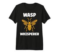 Cute Little Wasp Funny Minimalist Simple Whisperer Wasp Maglietta Premium