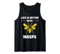 Cute Little wasp Simple Funny life is better with wasps Canotta