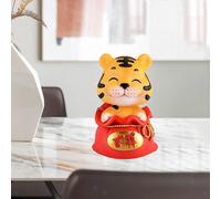 Cute Lovely Tiger Piccola statua Mini Accessor Lucky Culture House Little Figure