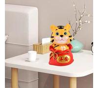 Cute Lovely Tiger Piccola statua Mini Accessor Lucky Culture House Little Figure