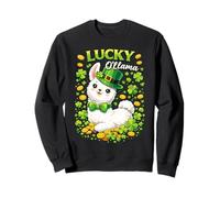 Cute Lucky Ollama St. Patrick's Day Llama Shamrock Felpa
