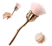 Cute Makeup Brushes, Exquisite and Luxurious Rose Petal Shaped Powder Brush, Multi-Use Soft Fluffy Blush Brush for Daily Makeup, Nail Art Dust