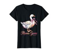 Cute Mama Goose Coquette Festa della Mamma Silly Goose Men Maglietta