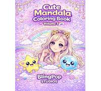 Cute Mandala Coloring Book