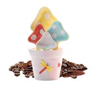 Cute Measuring Spoons Mushroom - Shape Baking Portion Serving Utensils Set