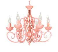 Cute Mediterranean Kid's Room Lampade A Sospensione Soffitto Ragazza Ragazzo Camera Da Letto Lampadari Lampada A Sospensione Camera Del Bambino (Rosa)