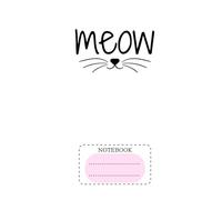 Cute Meow Edition Graph Paper Beautiful Design Hardcover Notebook: 6x9 inch/110 Pages, Journal, Diary, Composition, Exercise Books ,Kids, Students for School&College&Work