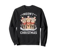 Cute Meowy Christmas Adorable Kittens Pajama GAT Lovers Felpa