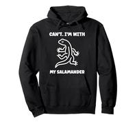 Cute Minimalist Salamanders Simple Can't with My Salamander Felpa con Cappuccio
