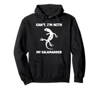 Cute Minimalist Salamanders Simple Can't with My Salamander Felpa con Cappuccio