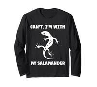 Cute Minimalist Salamanders Simple Can't with My Salamander Maglia a Manica