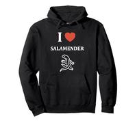 Cute Minimalist Salamanders Small Simple i Love Salamander Felpa con Cappuccio