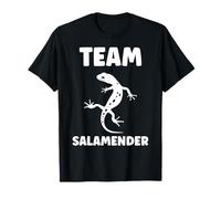 Cute Minimalist Salamanders Small Simple Team Salamander Maglietta