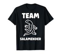 Cute Minimalist Salamanders Small Simple Team Salamander Maglietta