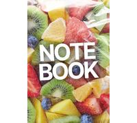 Cute Mixed Fruit Lined Notebook: For School, Work, and Personal Use | 100 Pages | 6x9 Inches