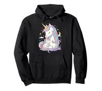 Cute Mom and Baby Unicorn Loving Family Magical Mother Felpa con Cappuccio