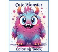 Cute Monster Coloring Book