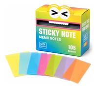 Cute Monster Memo Notes,Transparent Pull-Out Sticky Notes，set a