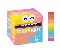 Cute Monster Pattern Sticky Note, Fun Pastel Pull-Out Memo Pads, Vibrant Gradient Design, Notepads Stationery, Small to Do List, Office Tab Supplies (1pc*g)