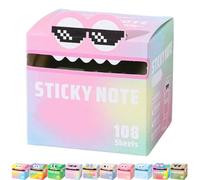 Cute Monster Pattern Sticky Note, Funny Pastel Animal Notes, Pull-Out Memo Pads, Creative Multi Purpose Sticky Note, Pretty Notes, Small To Do List (B)