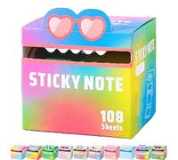 Cute Monster Pattern Sticky Note, Funny Pastel Animal Notes, Pull-Out Memo Pads, Creative Multi Purpose Sticky Note, Pretty Notes, Small To Do List (J)