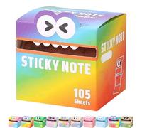 Cute Monster Pattern Sticky Note, Funny Pastel Animal Notes, Pull-Out Memo Pads, Creative Multi Purpose Sticky Note, Pretty Notes, Small To Do List (D)