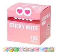 Cute Monster Pattern Sticky Note, Funny Pastel Animal Notes, Pull-Out Memo Pads, Creative Multi Purpose Sticky Note, Pretty Notes, Small To Do List (G)