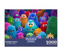 Cute Monster1000 Pieces Jigsaw Puzzles for Adults And Kids Educational Games Fun And Challenging Home Decors Great Gift Idea38x26cm/1000pcs