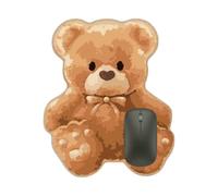 Cute Mouse Pad - Cute Non-Slip Bears Mouse Pad | Desk Writing Mat For Office, Home For Girl Boy Mouse Pad, Desk Blotters, Coffee Coaster,