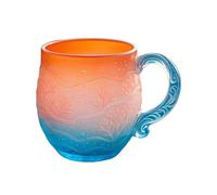 Cute Mugs - Sea Sunset 12oz Coffee Cup, Heat-Resistant Resin Beverage Mug, Lightweight Design for Hot & Cold Drinks, Aesthetic and Comfortable Handle, High-Quality Drinkware for Milk, Coffee,