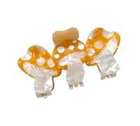 Cute Mushroom Claw Clips - Funny Mushroom Hair Clips for Women and Girls - Fashionable Non-Slip Barrettes and Jaw Clamps for Secure Hold and Stylish Hair Accessories