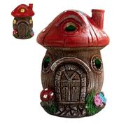 Cute Mushroom Cottage Night Light Bedside Decorative Accent Table Lantern
