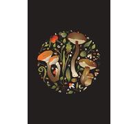 Cute Mushroom Notebook: 120-Page Lined Journal for Writing, Nature-Inspired Fungi Design