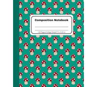Cute Mushrooms Composition Notebook College Ruled: School Book for Teens