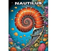 Cute Nautilus Coloring Book: Adorable Shell Sea Creature Designs for Little Artists!