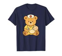 Cute NICU Nurse Teddy Bear Students Neonatal Care Unit Staff Maglietta