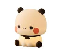 Cute nightlight - LED Decorative Animal Lamp, Soft Silicone Rechargeable Glow Unit, Portable Dimmable Lighting Solution, Gentle Illumination Mood Decor Creating Calm Sleep Environment For Bedroom