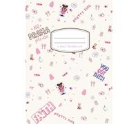 Cute Notebook for Girls - 100-Page Lined Journal for Little Black Girls, School, and Creativity