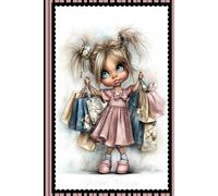Cute Notebook - Hardcover - 80 lined pages - 6x9: Cute notebook for women, girls, teens, students, school, work, home or college by Violet Snow.